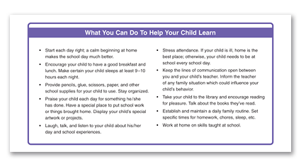 P10 - Help Your Child Learn