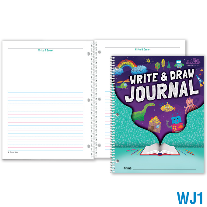 Write & Draw Journal (Grades K–1): click to enlarge