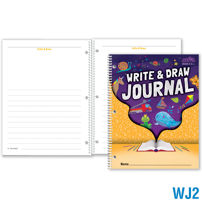 Write & Draw Journal (Grades 2–3): click to enlarge