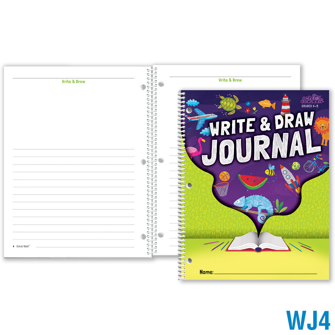 Write & Draw Journal (Grades 4–5): click to enlarge