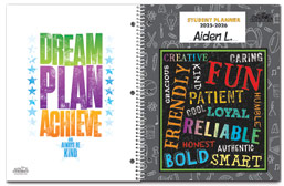 Value Elementary Student Planner Covers