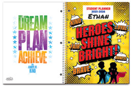 Value Primary Student Planner Covers