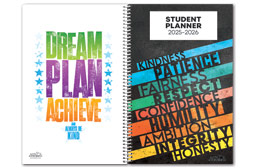 Value Scholar Student Planner Covers