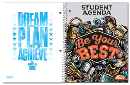 Undated Student Agenda Covers