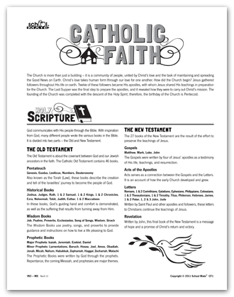 Catholic Faith Page 1