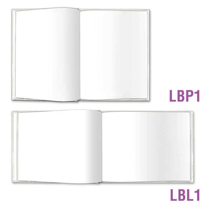 Blank Book Large - All Blank Pages